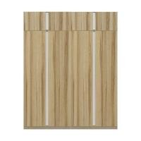 ราคา ตู้เสื้อผ้า 4 บานเปิด KONCEPT BLOX 59060176 200 ซม. สีลินเบิร์กโอ๊ค (1307649)