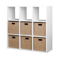 ราคา ชั้นวางของโล่ง 9 ช่อง KONCEPT KORA 19231438 97 ซม. สีขาว (1307720)