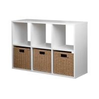 ราคา ชั้นวางของโล่ง 6 ช่อง KONCEPT KORA 19231436 97 ซม. สีขาว (1307730)