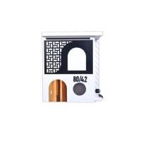 ราคา ตู้จดหมาย KAF รุ่น MB01-F2 โมเดิร์น ลายดำประตูไม้ ใส่ A4 ได้ แถมเลขที่บ้าน ล็อคได้ (888211600178)