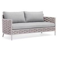 ราคา โซฟาสนาม 2 ที่นั่ง BUNISE รุ่น P56 ขนาด 153×83×83 ซม. สีเทา (888211800003)