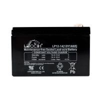 ราคา แบตเตอรี่แห้ง LEOCH LP12-14 (12V 14AH) สำหรับเครื่องสำรองไฟฟ้า UPS (888224000007)