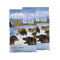 ราคา อาหารสุนัข TASTE OF THE WILD PACIFIC STREAM CANINE สูตรเนื้อปลา (680กรัมX2) (888126500003)