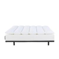 ราคา แผ่นรองนอน 3.5 ฟุต mr.big CloudComforter Topper ท็อปเปอร์เส้นใยนอนสบายแบบไร้จุดกดทับ สีขาว (888166800057)