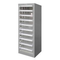 ราคา ตู้ลิ้นชักเหล็ก 10 ลิ้นชัก SURE SD-202 สีเทา (1139256)