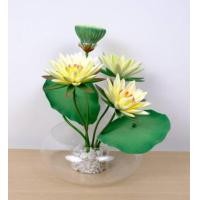 ราคา ดอกบัวสายประดิษฐ์ในแจกัน JGLORYFLOWER สีเหลือง (888217500015)