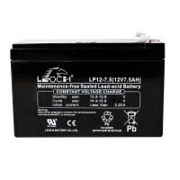ราคา แบตเตอรี่แห้ง LEOCH LP12-7.5 (12V 7.5AH) สำหรับเครื่องสำรองไฟฟ้า UPS (888224000002)