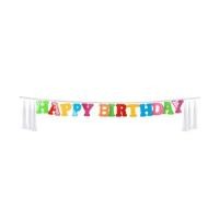 ราคา ป้ายตกแต่ง HAPPY BIRTHDAY ห้อยพู่ SIAMXMAS 150x30 ซม. สีแดง/เขียว (1301711)
