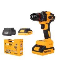 ราคา สว่านกระแทกไร้สาย (พร้อมแบตเตอรี่) COOFIX รุ่น CF-CID017 แบตเตอรี่ 20V พร้อมอุปกรณ์ภายในกล่อง (888218300006)
