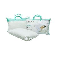 ราคา หมอนหนุน ใยสังเคราะห์ AKEMI รุ่น SLEEP ESSENTIALS LUXURY MICRO DOWN PLUS 9557108209572 48X74 CM. สีขาว (888225400001)