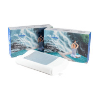 ราคา หมอนสุขภาพ เมมโมรี่โฟม AKEMI รุ่น MEDI + HEALTH CONTOUR HYDRO GEL BAMBOO CHARCOAL MEMORY 9557108143258 60X36 ซม. + 12/9 ซม. สีเทา (888225400004)