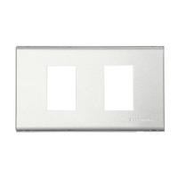 ราคา หน้ากาก 2 ช่อง PANASONIC WEG6502K สีเทา (55707)