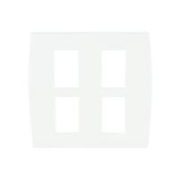 ราคา หน้ากาก 4 ช่อง PANASONIC WEAG6804W สีขาว (211475)