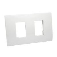 ราคา หน้ากาก 2 ช่อง HACO W1112-H สีขาว (1075734)