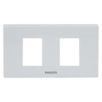 ราคา หน้ากาก 2 ช่อง PHILIPS LEAF สีขาว (1116358)