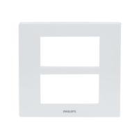 ราคา หน้ากาก 6 ช่อง PHILIPS LEAF สีขาว (1116444)