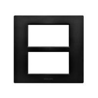 ราคา หน้ากาก 6 ช่อง PHILIPS LEAF สีดำ (1145585)