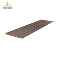 ราคา เมทัลชีท SUNSHIELD 0.35 มม. 0.76x4.2 ม. สีน้ำตาล (1185149)