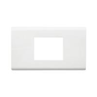 ราคา หน้ากาก 2 ช่องกลาง ELECKTA BASIC สีขาว (1199206)