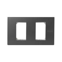 ราคา หน้ากาก 2 ช่อง BTICINO SAG5502N สีดำ (1231826)