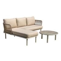 ราคา ชุดโซฟาสนามหวายเทียม 3 ที่นั่ง BENETTA CHLOE L-SHAPE สีเบจ (1303657)
