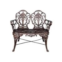 ราคา ม้านั่งสนาม ARTGARDEN & DECOR ICV-0008 DIA 48*88*82 CM. สีดำปัดทองแดง (888226200010)