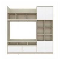 ราคา ชุดตู้วางทีวี KONCEPT HANSON 19230653 200 ซม. สีไอโวรี่ลินิน/ขาว (1309831)