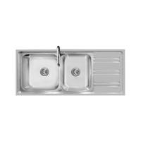 ราคา ซิงค์ฝัง 2 หลุม 1 ที่พัก AXIA RIVIERA 120 สเตนเลส (1058372)