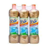 ราคา น้ำยาล้างห้องน้ำโทมิ สปาร์คกลิ้งคลีน 850 มล. สีทอง แพ็ก 3 (1179298)
