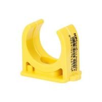 ราคา คลิปก้ามปู PVC ตราช้างNPI 1/2 นิ้ว สีเหลือง (แพ็ก 5 ชิ้น) (1301499)