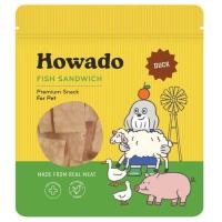 ราคา ขนมสุนัข HOWADO แบบแซนด์วิช รสปลาและเนื้อเป็ด 50 กรัม (888224600022)