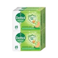 ราคา สบู่ก้อน DETTOL ไฮเดรทติ้ง เมลอน 60 กรัม (แพ็ก 4 ชิ้น) (1307560)