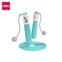 ราคา เชือกกระโดดนับครั้งได้ DELI FT134-BL-01 สีฟ้า (888134600396)