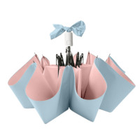 ราคา ร่มกันแดดฝน เปิด-ปิดอัตโนมัติ COCOGU UPF50+ สีฟ้า (888172000197)