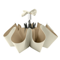 ราคา ร่มกันแดดฝน เปิด-ปิดอัตโนมัติ COCOGU UPF50+ สีเบจ (888172000199)