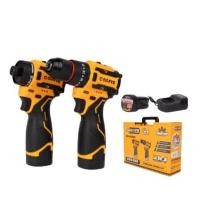 ราคา ชุดสว่านกระแทกและไขควงไร้สาย (พร้อมแบตเตอรี่) COOFIX รุ่น CF-PIS002 แบตเตอรี่ 16.8V (888218300034)