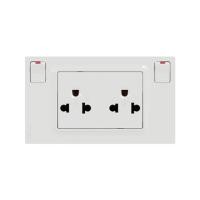 ราคา ชุดเต้ารับคู่มีสวิตช์ SCHNEIDER M3TSSISWE MILUZ (1302765)