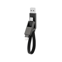 ราคา สายชาร์จไนลอนถัก ZTEC ZM430 4-IN-1 สีดำ รองรับชาร์จเร็ว 5A 240W (888143700076)