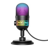 ราคา ไมโครโฟน ONIKUMA M930 ไมค์แบบตั้งโต๊ะ สำหรับเล่นเกม สตรีมมิ่ง ฯลฯ - สีดำ (888170100144)