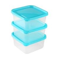 ราคา ชุดกล่องอาหารเหลี่ยม MICRON CHEF 6052 0.85 ลิตร แพ็ค 3 ชิ้น (1053242)