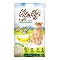 ราคา ทรายแมวเต้าหู้ KASTY TOFU CAT LITTER กลิ่นนมกล้วย 10 ลิตร (1241102)