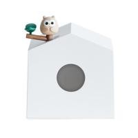 ราคา กล่องทิชชู่ป๊อปอัพ MINIMAL SCULPT OWL FRIEND สีขาว (1304835)