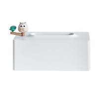 ราคา กล่องทิชชู่แผ่น MINIMAL SCULPT OWL FRIEND สีขาว (1304854)