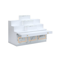 ราคา โต๊ะหมู่บูชา WISDOM DESIGN FURNITURE รุ่น GO-04 ขนาด 120 ซม. สีขาว/มาร์เบิ้ล (888216600505)