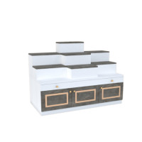 ราคา โต๊ะหมู่บูชา WISDOM DESIGN FURNITURE รุ่น GO-04 ขนาด 120 ซม. สีขาว/บราวน์มาร์เบิ้ล (888216600507)