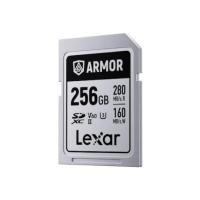 ราคา การ์ดหน่วยความจำ เอสดีการ์ด LEXAR ARMOR SILVER PRO 256GB SD CARD FULL-HD 6K RW280/160MB/S LSDAMSP256G-RNNNG) (888222300042)