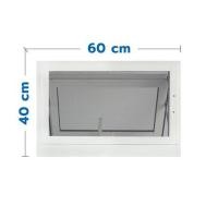 ราคา หน้าต่างบานกระทุ้ง อะลูมิเนียม มุ้ง SANKYOALUMI J-TRUST 60X40 สีครีม (1104957)