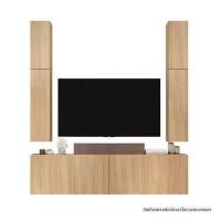 ราคา ชุดตู้วางทีวี SB BUILT IN WISEST 19239336 240 ซม. สี MONACO OAK (1309799)