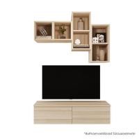 ราคา ชุดตู้วางทีวี SB BUILT IN WISEST 19239342 120 ซม. สี CANYON OAK (1309806)
