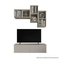 ราคา ชุดตู้วางทีวี SB BUILT IN WISEST 19239343 120 ซม. สีเทาอ่อน (1309811)